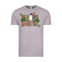 Vintage Zinc Happy Easter with cowboy Easter Day Vintage Tee - HowdyJamesFarm