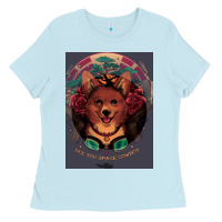 Baby Blue See You Space Cowboy Ladies Tee - Bettercallsaul