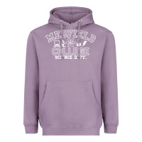 Lavender Medfield College Science Dept. Heavyweight Hoodie - minhPixels