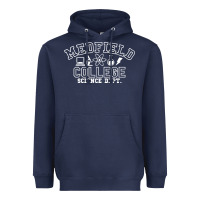 Navy Medfield College Science Dept. Heavyweight Hoodie - minhPixels