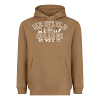 Toasted Coconut Medfield College Science Dept. Heavyweight Hoodie - minhPixels