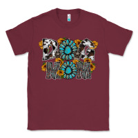 Burgundy dog mom Classic Tee - RacoonDesign