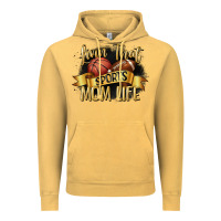Vintage Mustard livin that sports mom life Vintage Hoodie - CowGirlArtShop