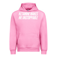Fuchsia Pink Ketamine  with Saying  Drugs Khole Dose Gift Idea Urban Hoodie - minhPixels