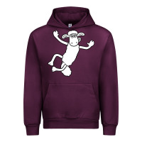 Mauve Wine shaun the sheep Urban Hoodie - minhPixels