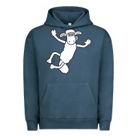Pigment Midnight Navy shaun the sheep Urban Hoodie - minhPixels