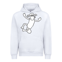 White shaun the sheep Urban Hoodie - minhPixels