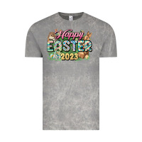 Cloud Rock Happy Easter 2023 Vintage Tee - HowdyJamesFarm
