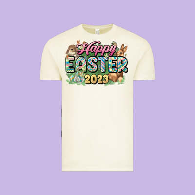 Happy Easter 2023 Vintage Tee Designed By Howdyjamesfarm