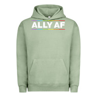 Pigment Oil Green Ally AF Pride Rainbow Shirt  Proud LGBTQ Ally TShirt Urban Hoodie - minhPixels