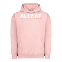 Pigment Salmon Ally AF Pride Rainbow Shirt  Proud LGBTQ Ally TShirt Urban Hoodie - minhPixels