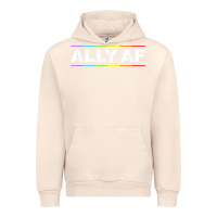 Sandshell Ally AF Pride Rainbow Shirt  Proud LGBTQ Ally TShirt Urban Hoodie - minhPixels