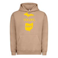 Pigment Burro Up Yours State Of Ohio Funny Anti Oh Pro Michigan Meme Urban Hoodie - minhPixels
