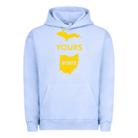 Pigment Grape Ice Up Yours State Of Ohio Funny Anti Oh Pro Michigan Meme Urban Hoodie - minhPixels