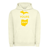 Pigment Pistachio Up Yours State Of Ohio Funny Anti Oh Pro Michigan Meme Urban Hoodie - minhPixels