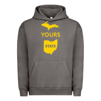 Pigment Tornado Up Yours State Of Ohio Funny Anti Oh Pro Michigan Meme Urban Hoodie - minhPixels