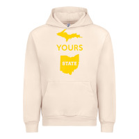 Sandshell Up Yours State Of Ohio Funny Anti Oh Pro Michigan Meme Urban Hoodie - minhPixels