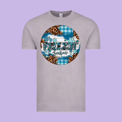 It's Freezin' Season Vintage Tee Designed By Ranaportraitstore