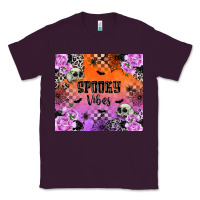 Plum Spooky Vibes Classic Tee - texasbilliewilder