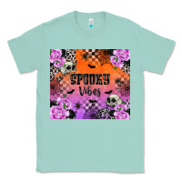 Seafoam Spooky Vibes Classic Tee - texasbilliewilder