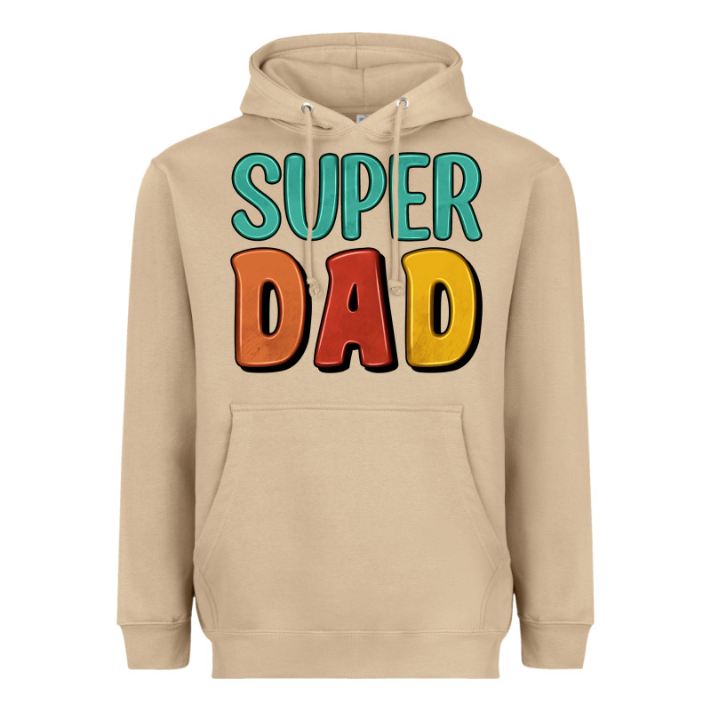 Super Dad Heavyweight Hoodie by Artiststas | Teevron