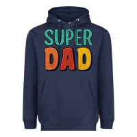 Navy super dad Heavyweight Hoodie - Artiststas