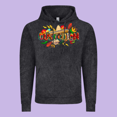 Cinco De Mayo Custodian Vintage Hoodie Designed By Cowgirlartshop