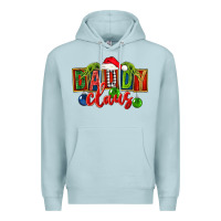 Blue Mist Christmas daddy Claus Premium Hoodie - FaDigitalArtStudio
