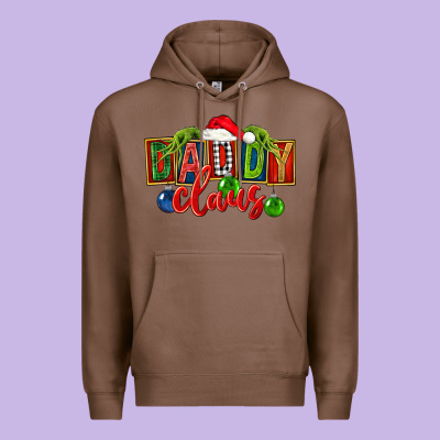 Christmas Daddy Claus Premium Hoodie Designed By Fadigitalartstudio