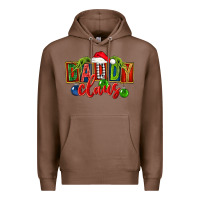 Chestnut Christmas daddy Claus Premium Hoodie - FaDigitalArtStudio