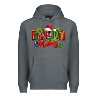 Rock Christmas daddy Claus Premium Hoodie - FaDigitalArtStudio