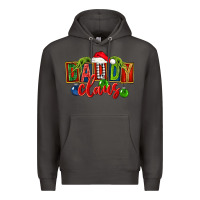 Smoke Christmas daddy Claus Premium Hoodie - FaDigitalArtStudio