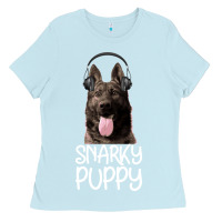 Baby Blue Snarky Puppy Ladies Tee - Bettercallsaul