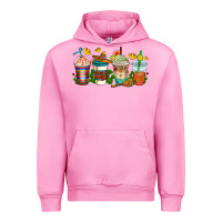 Fuchsia Pink cinco de mayo coffee cups Urban Hoodie - AdoDesignShop