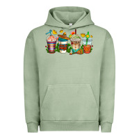 Pigment Oil Green cinco de mayo coffee cups Urban Hoodie - AdoDesignShop