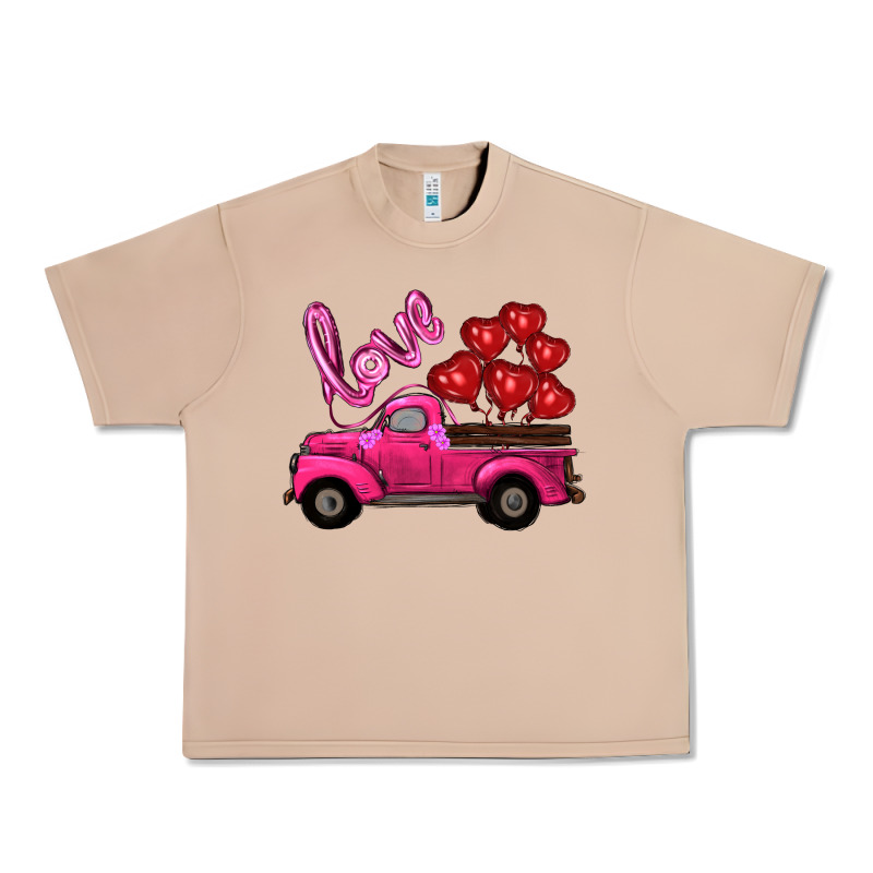 Valentines Day Turck With Balloons Urban Heavy Tee by RanaPortraitStore | Teevron