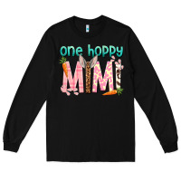 Black One hoppy Mimi Easter Day Long Sleeve Tee - HowdyJamesFarm