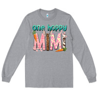 Heather Grey One hoppy Mimi Easter Day Long Sleeve Tee - HowdyJamesFarm