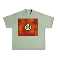 Oil Green magical train station Urban Heavy Tee - TumblerDesignByShophia