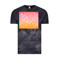 Cloud Black orange pink ombre glitter Vintage Tee - TumblerDesignByShophia