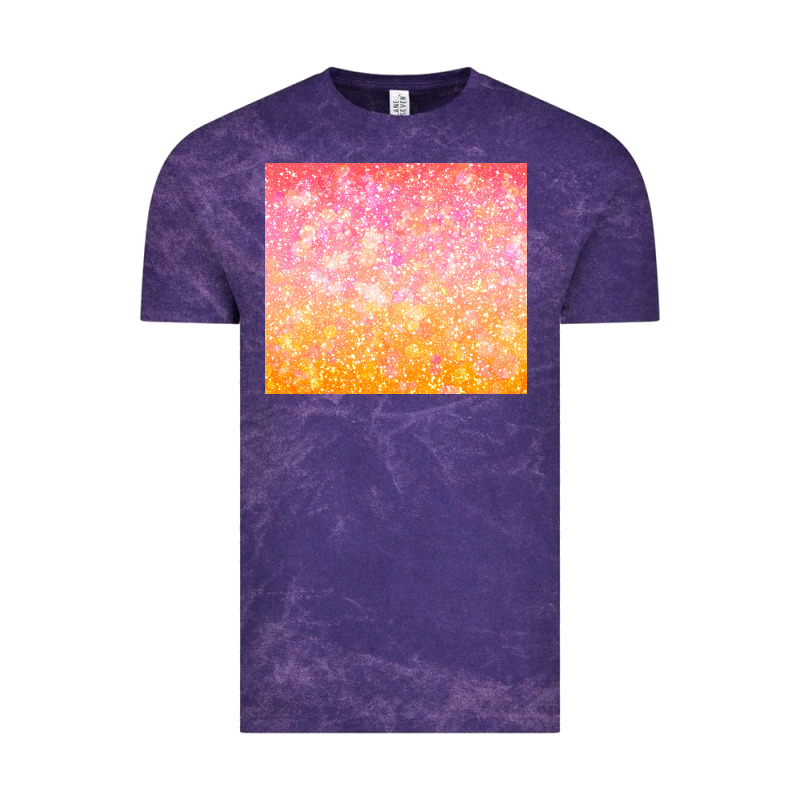 Orange Pink Ombre Glitter Vintage Tee by TumblerDesignByShophia | Teevron
