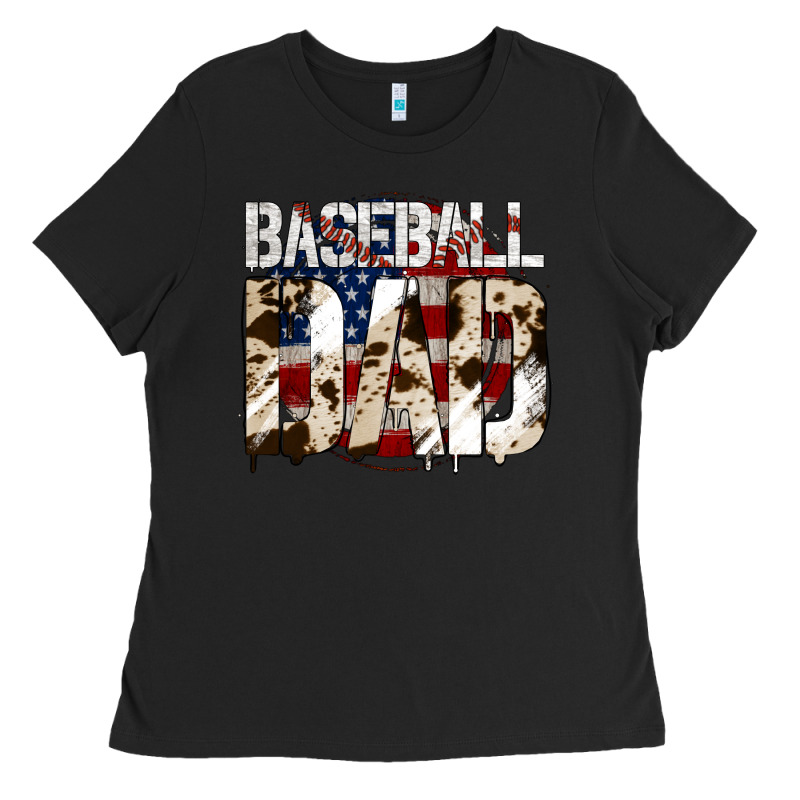 Baseball American Dad Ladies Tee by Bettercallsaul | Teevron