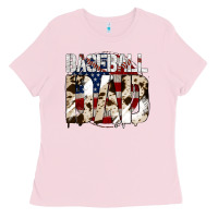 Bubblegum Pink Baseball American Dad Ladies Tee - Bettercallsaul