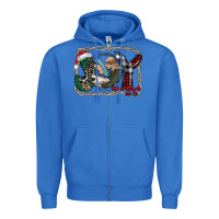 True Royal joy Christmas Zipper Hoodie - CowhideDigitalArt