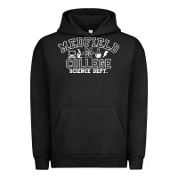 Pigment Black Medfield College Science Dept. Urban Hoodie - minhPixels