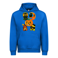 Cobalt Vintage Halloween Urban Hoodie - minhPixels