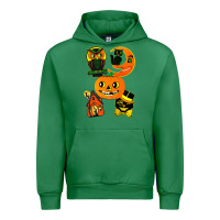 Emerald Vintage Halloween Urban Hoodie - minhPixels