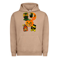 Pigment Burro Vintage Halloween Urban Hoodie - minhPixels