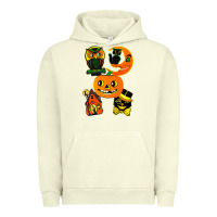 Pigment Pistachio Vintage Halloween Urban Hoodie - minhPixels