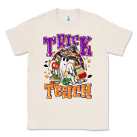 Natural trick or teach halloween Classic Tee - NancyCooperArtShop